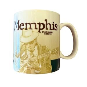 STARBUCKS Memphis Global Icon Collector's Series 16 oz Coffee Tea Mug Cup
